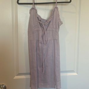 Purple mini sun dress from Zaful